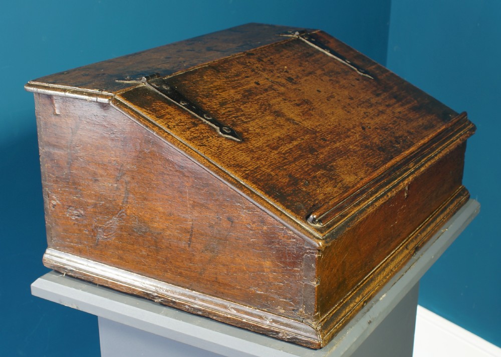 Oak Bible Box. View II