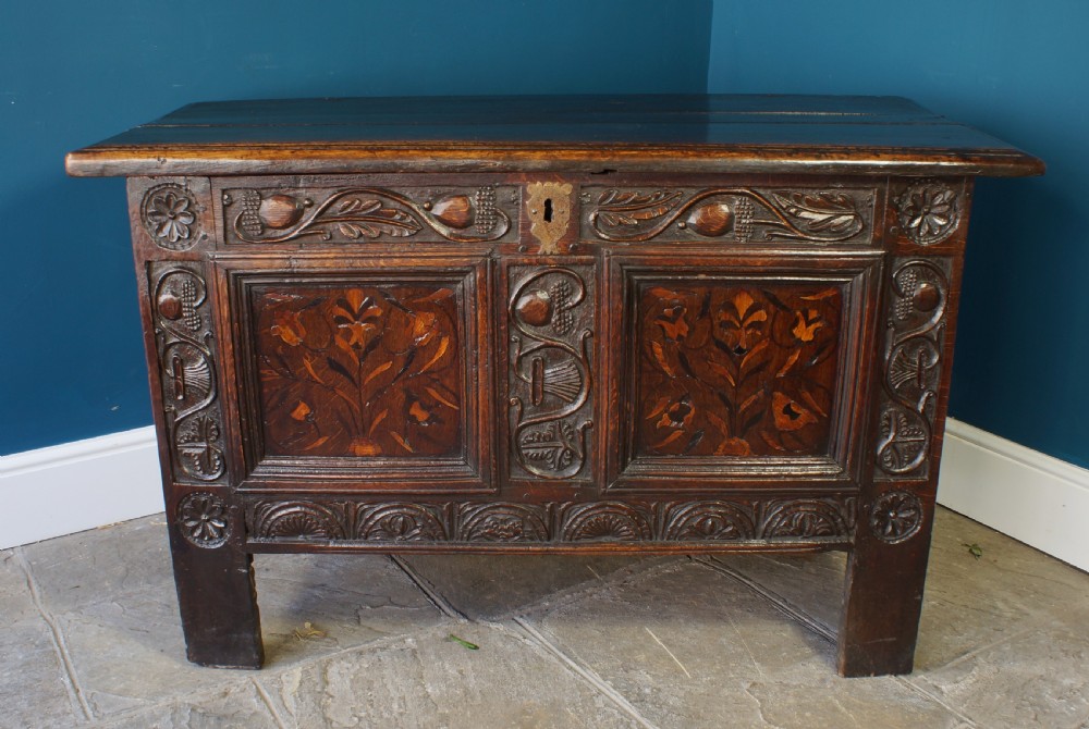 17th Century Yorkshire Coffer