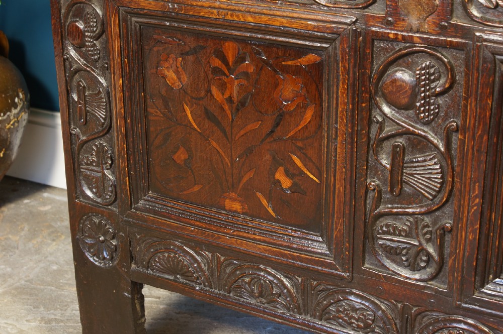 17th Century Yorkshire Coffer View XVII