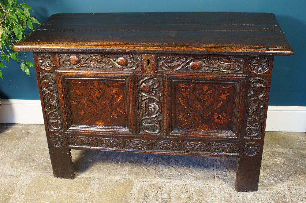 17th Century Yorkshire Coffer View XVIII