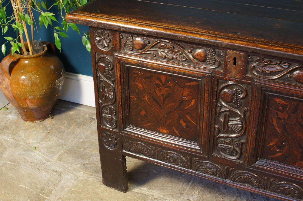 17th Century Yorkshire Coffer View XIX
