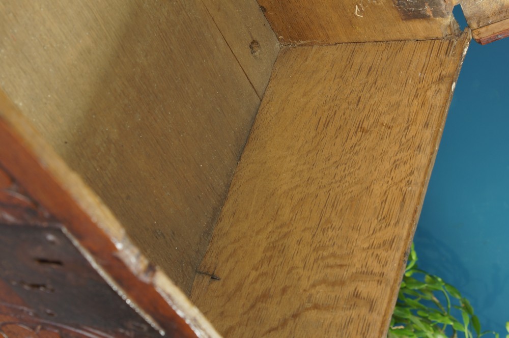 17th Century Oak Bible Box. View XI
