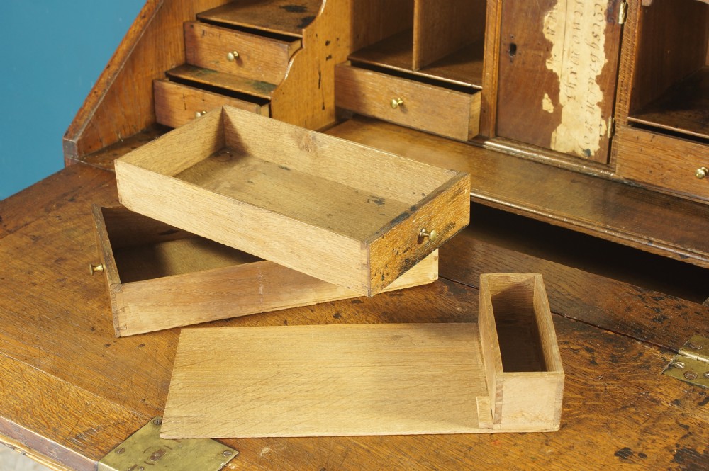 18th Century Oak Bureau. View VII