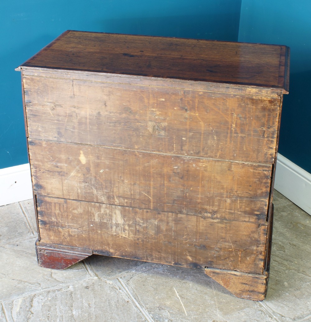 Small 18th Century Oak Chest of Drawers. View XV