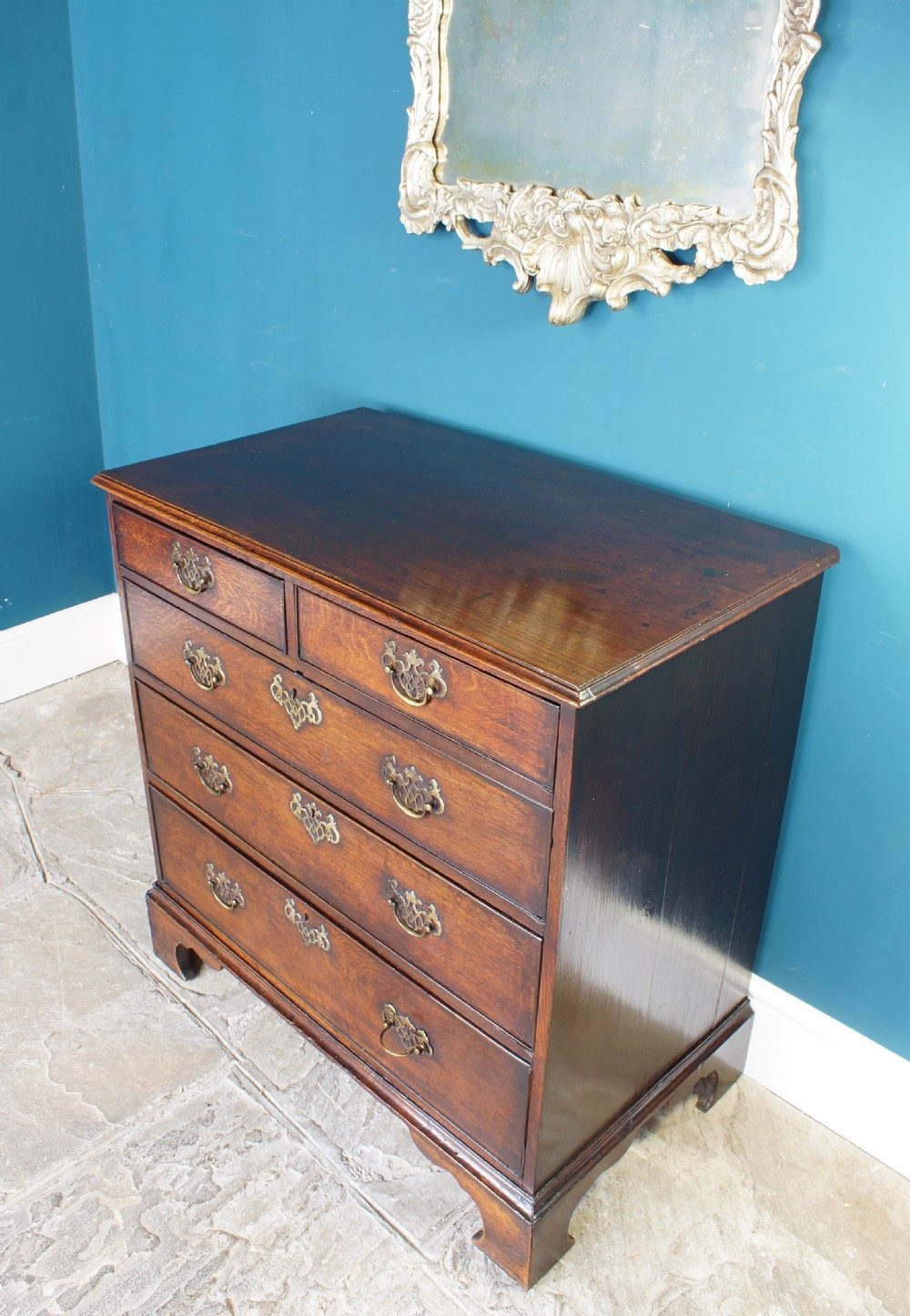 Small Oak Chest of Drawers View IV