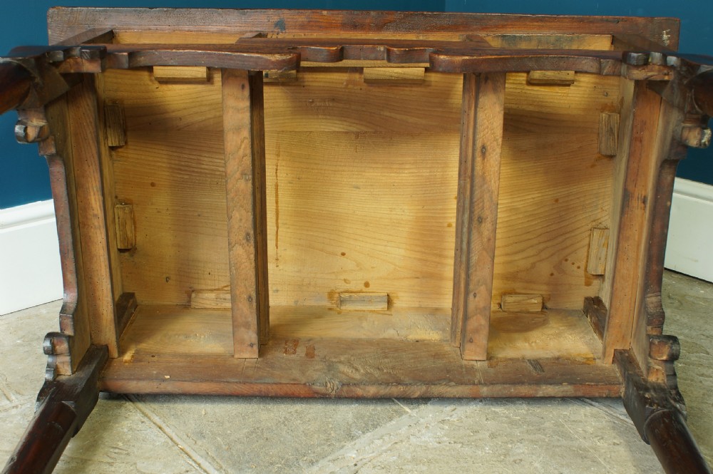 18th Century Elm and Oak Lowboy. View XII