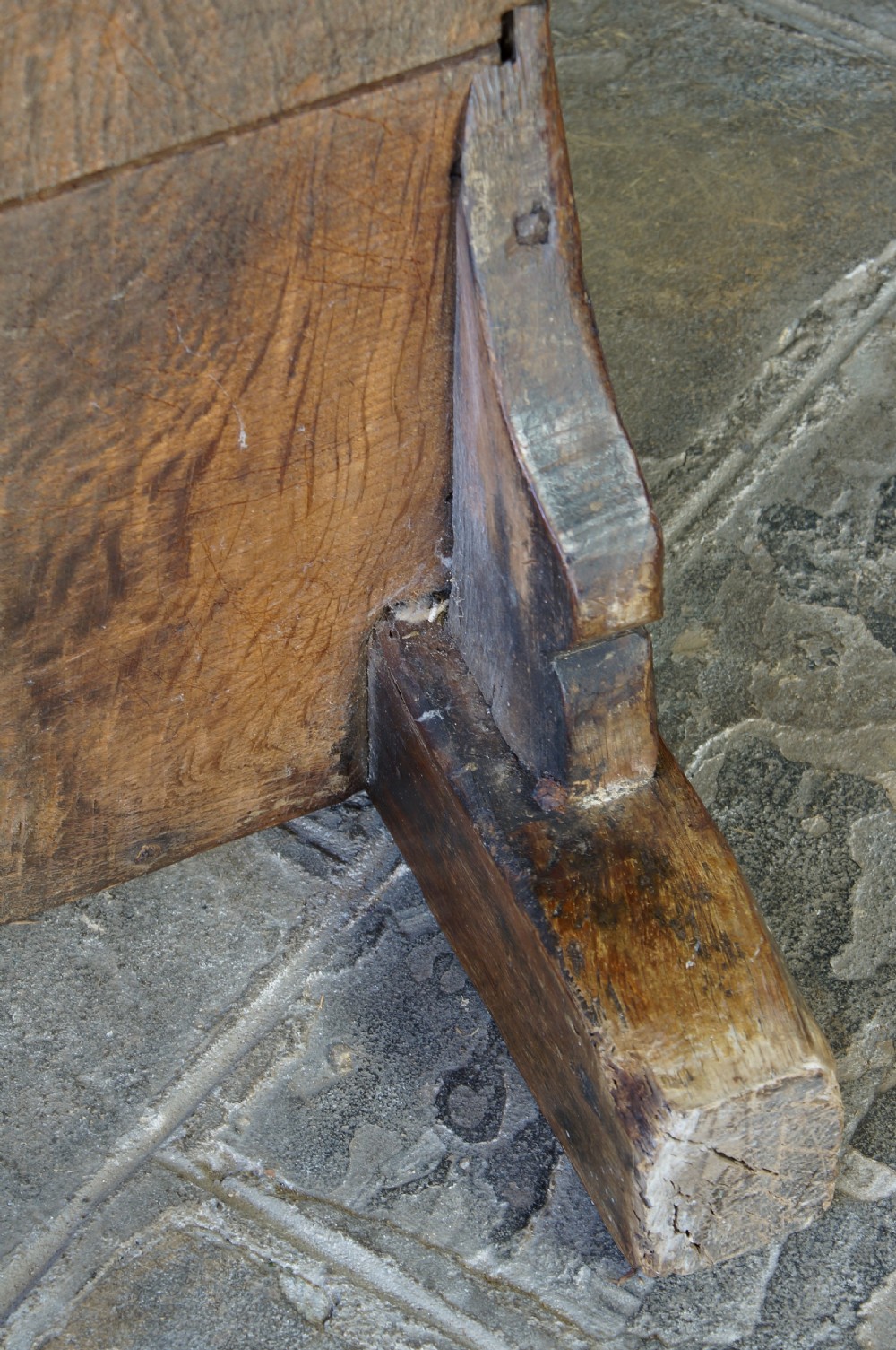17th Century Oak Coffer. View IV