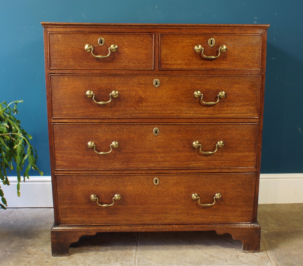A Small Oak Chest of Drawers. View III