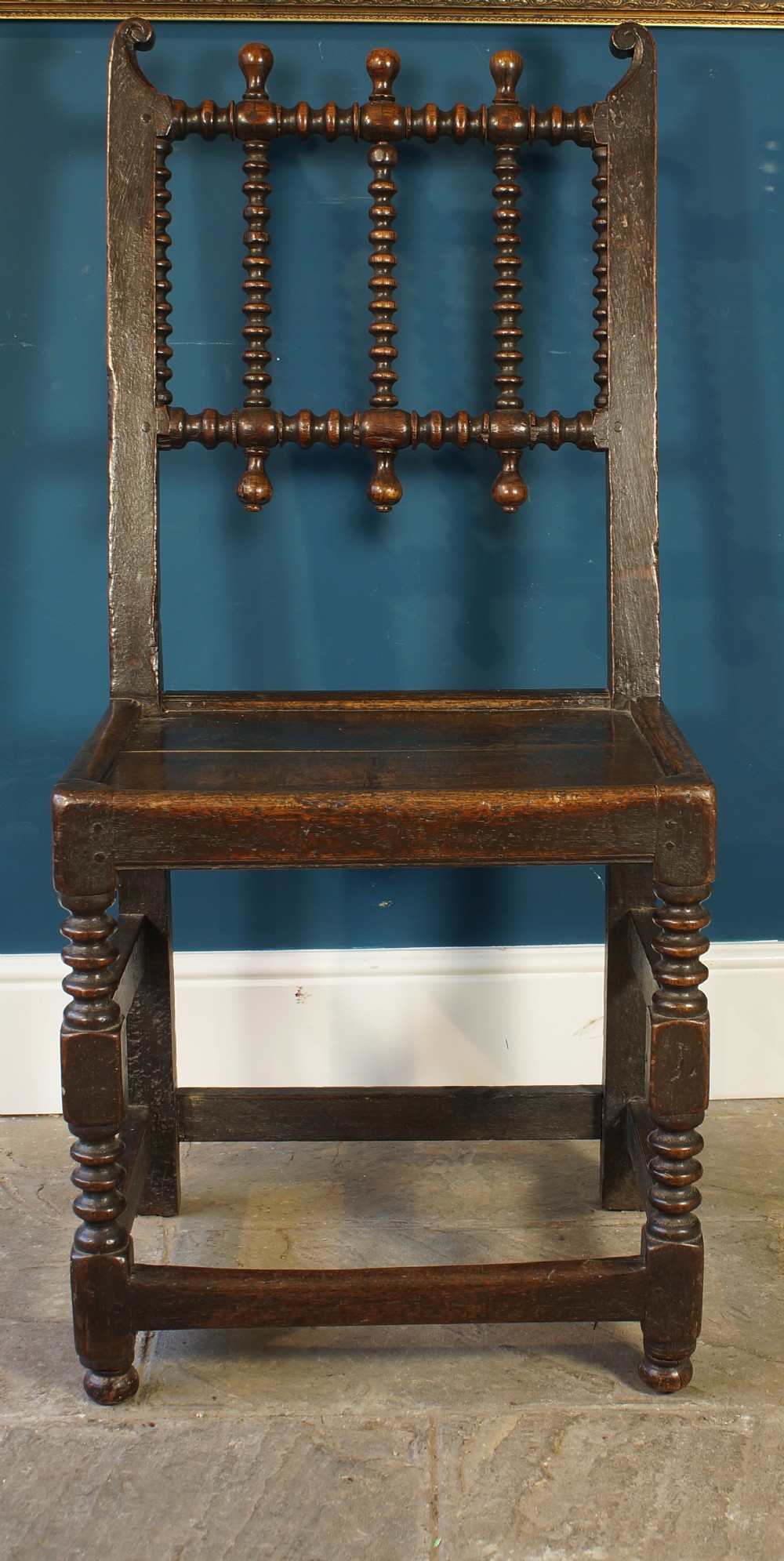 17th Century Derbyshire Chair.