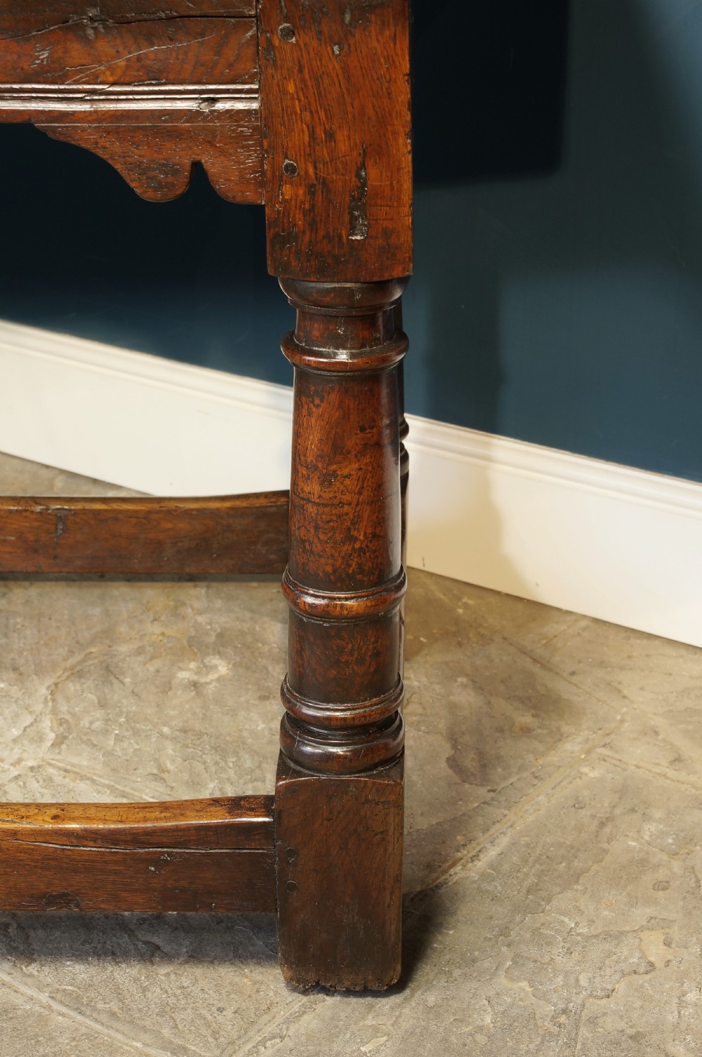 17th Century Oak Refectory table. View XXIII