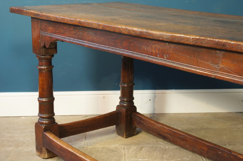17th Century Oak Refectory table. View XXIV
