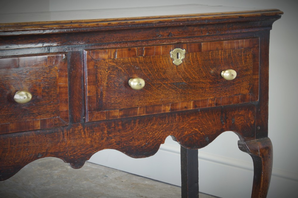 18th Century Oak  Cabriole legged Dresser. View XV