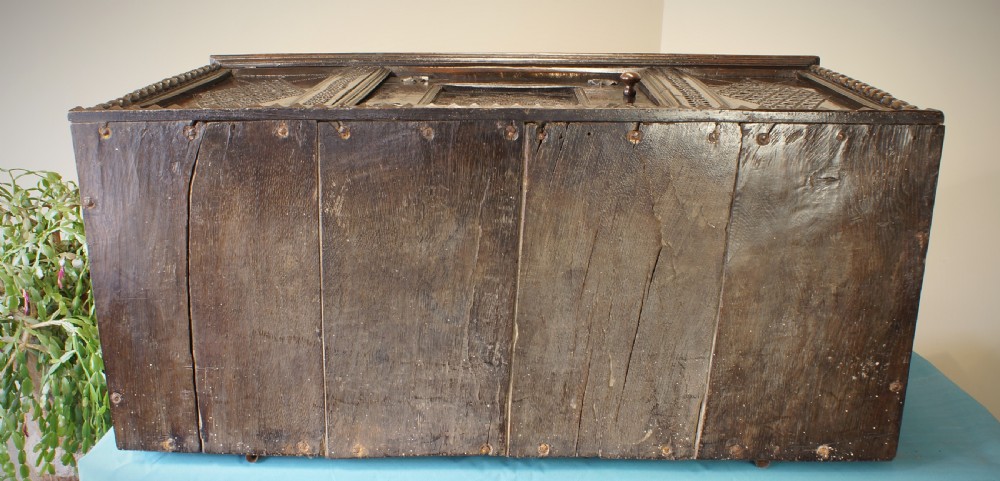 An Early 17th Century Oak Food Cupboard View VII