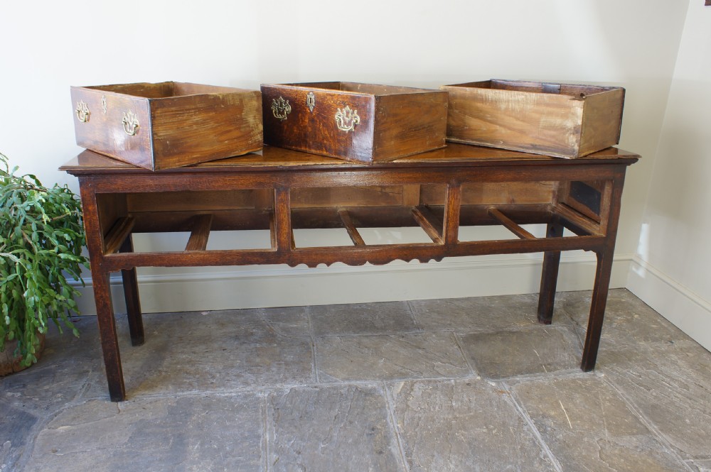 18th Century Oak Dresser Base View IX