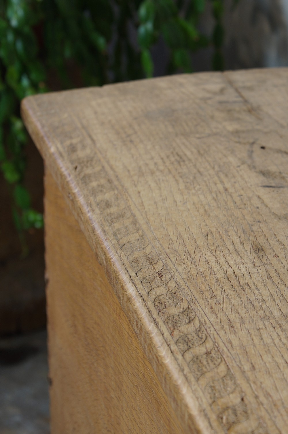 17th Century Planked Coffer. View IX