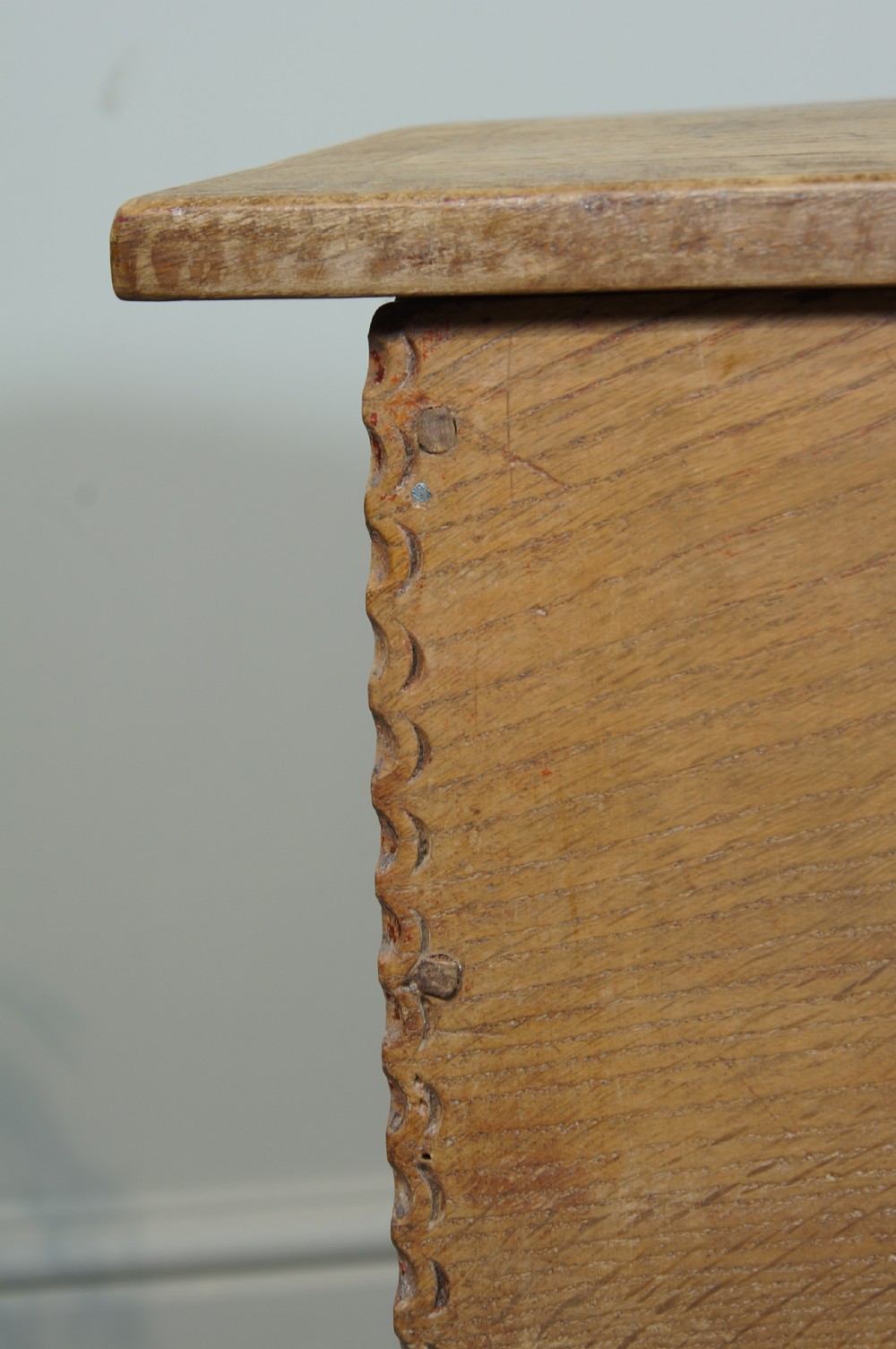 17th Century Planked Coffer. View X