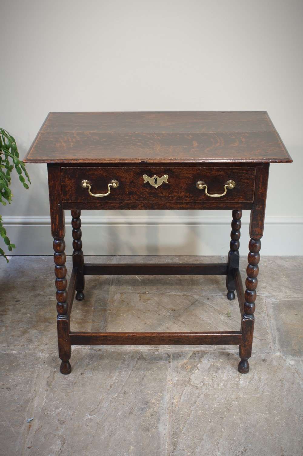 A Small 18th Century Oak Side Table. View VII