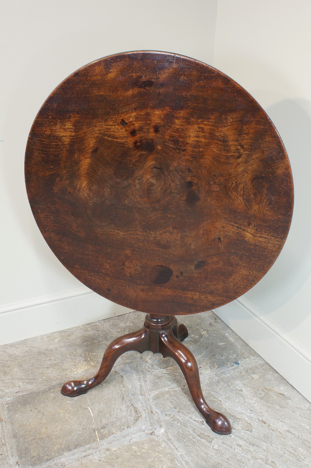 A Fine 18th Century Mahogany Tripod Table. View II