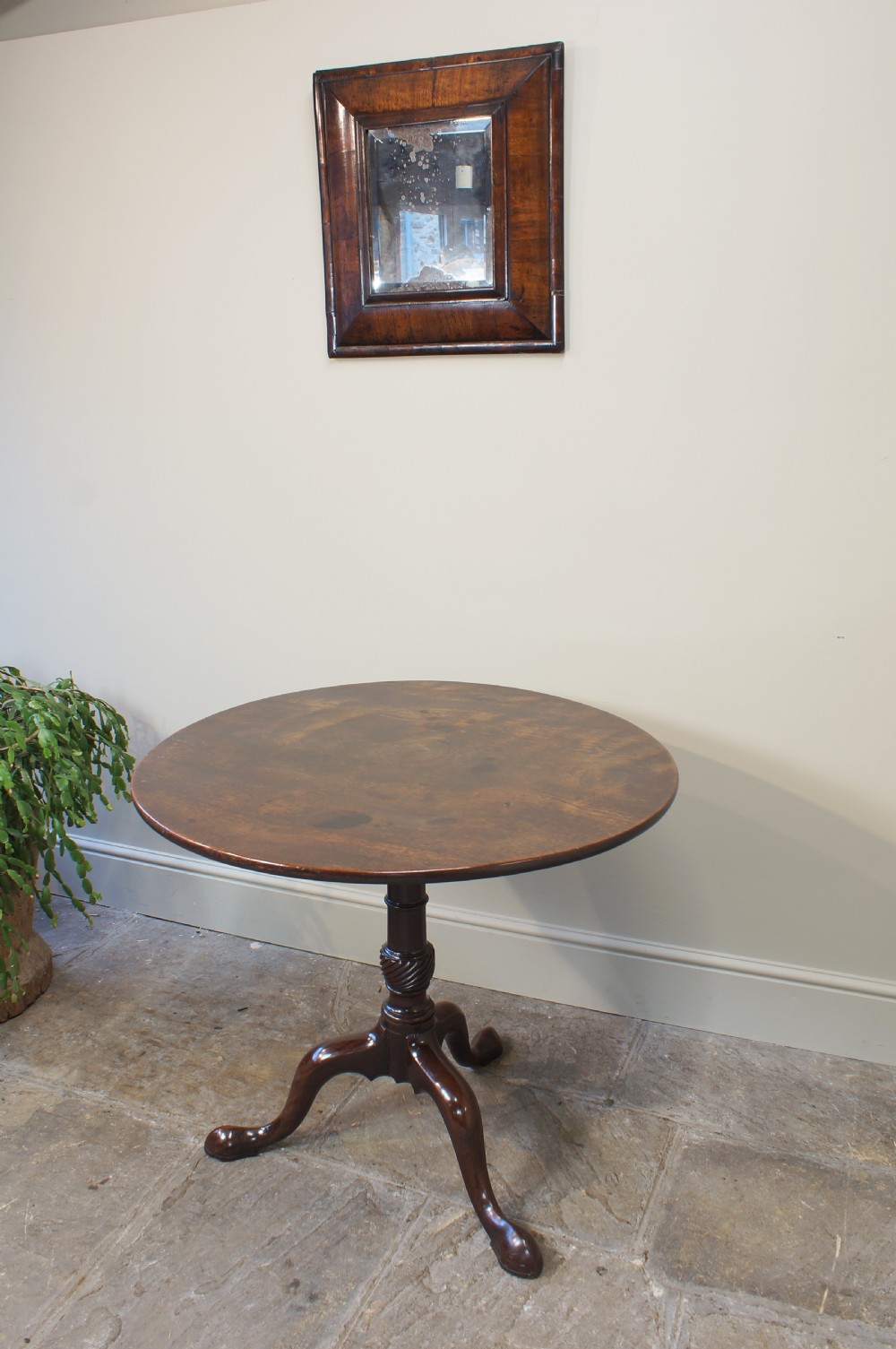 A Fine 18th Century Mahogany Tripod Table. View VI