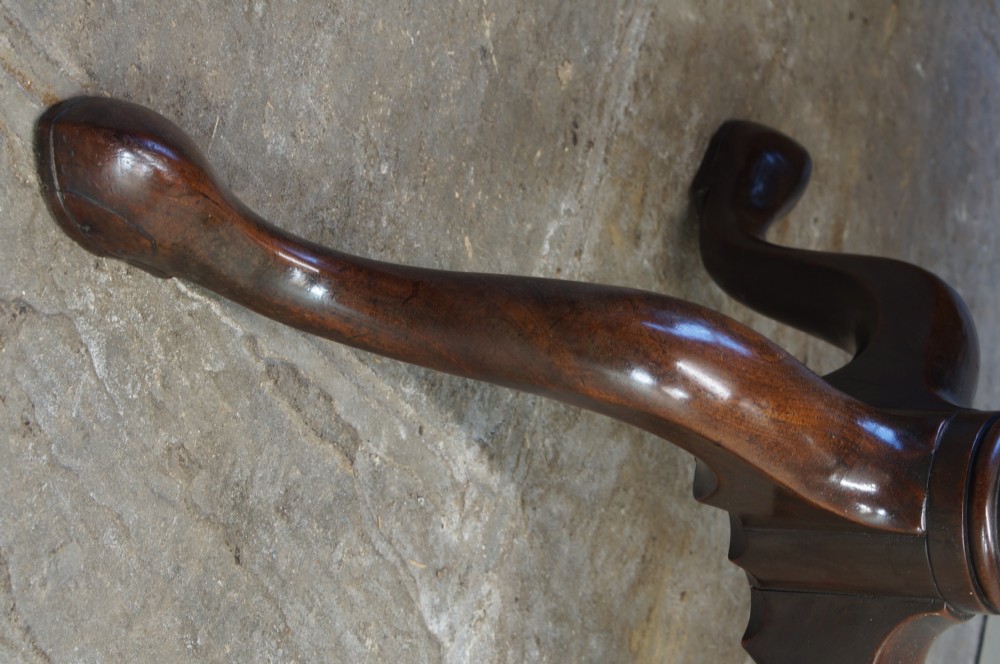 A Fine 18th Century Mahogany Tripod Table. View XV