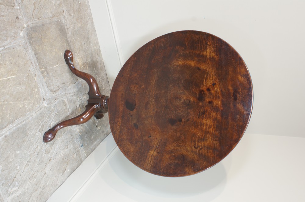 A Fine 18th Century Mahogany Tripod Table. View XVIII