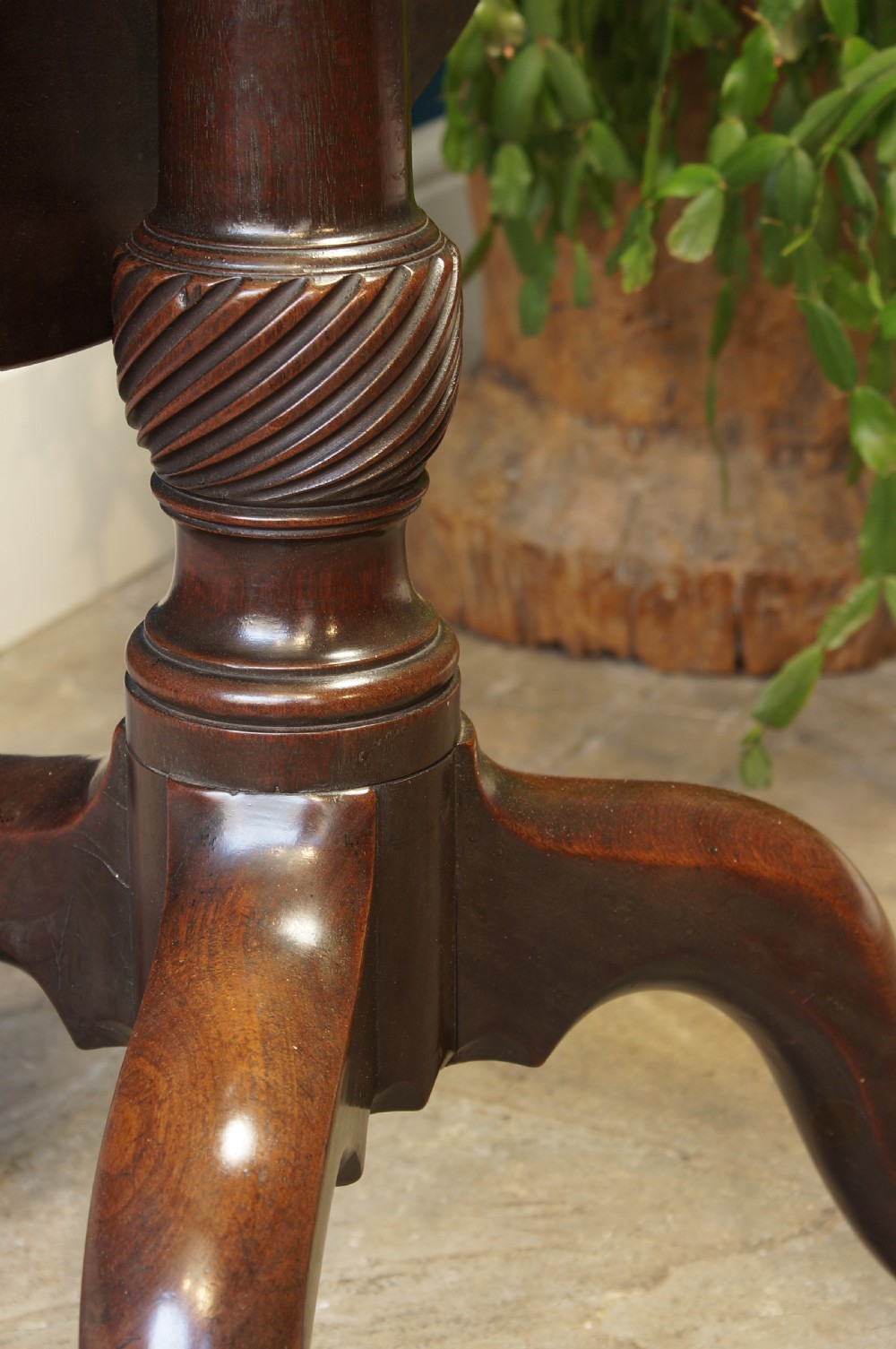 A Fine 18th Century Mahogany Tripod Table. View XXII