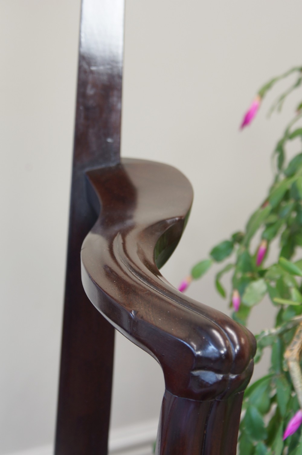 Scottish George III Laburnum Armchair of generous proportions.  View XIII