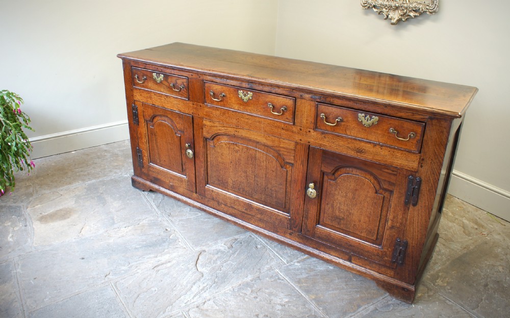 18th Century Oak Dresser Base View IV