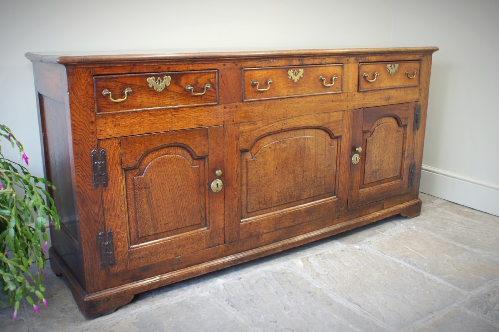 18th Century Oak Dresser Base View VI