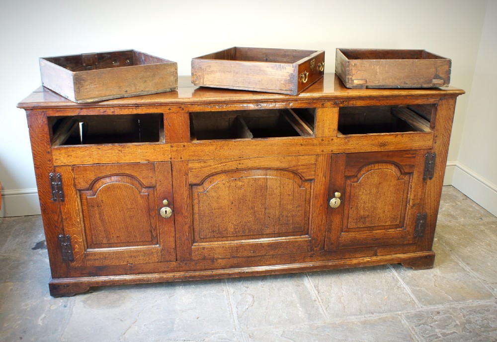 18th Century Oak Dresser Base View XIII