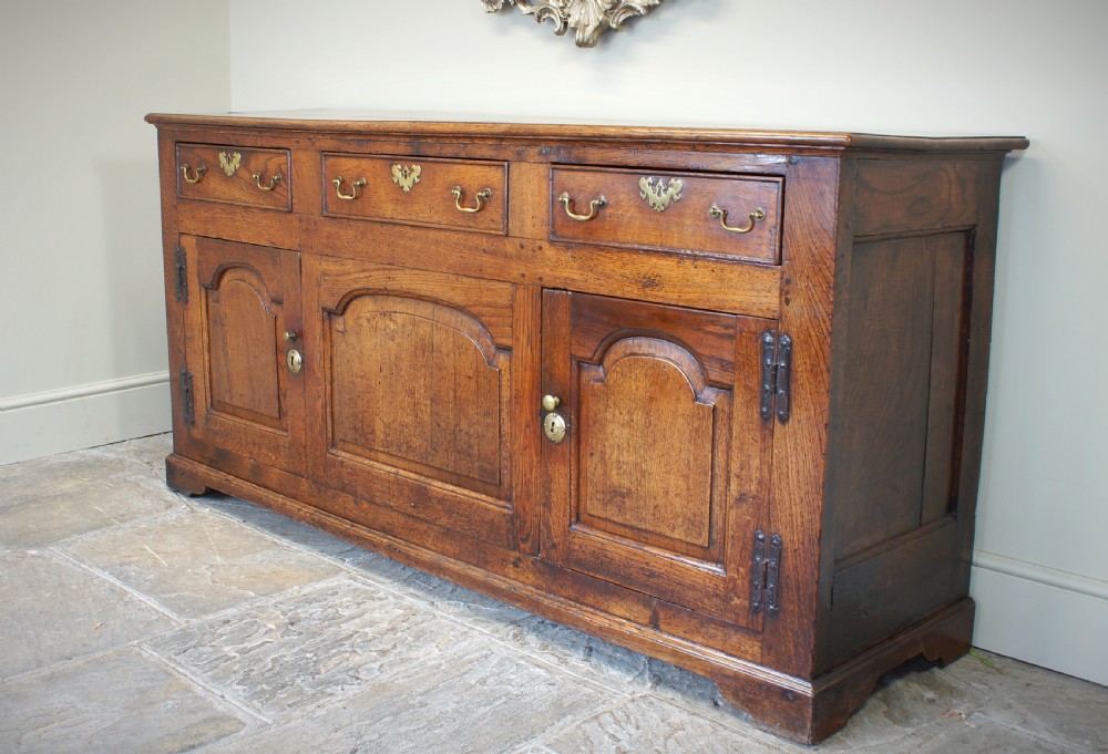 18th Century Oak Dresser Base View XVIII