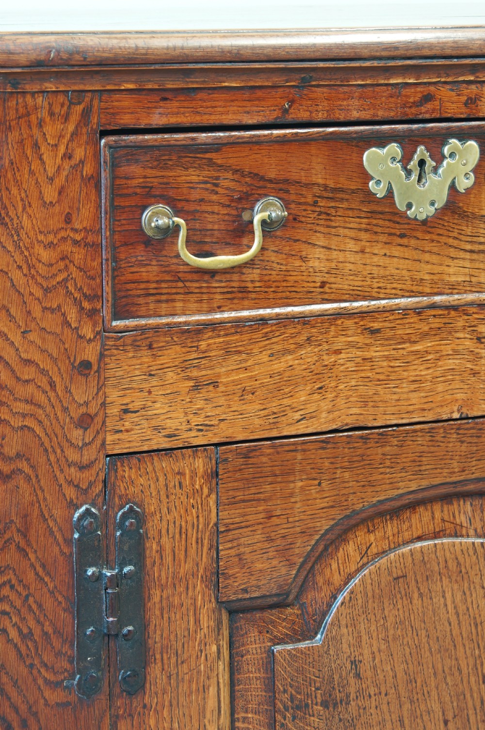 18th Century Oak Dresser Base View XIX