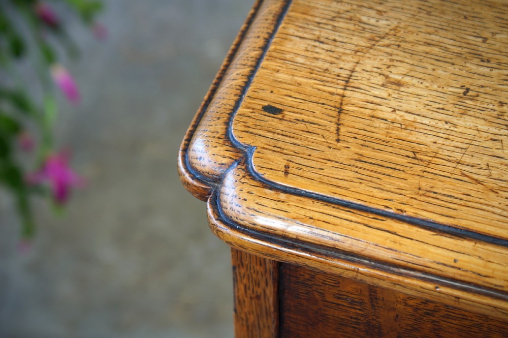18th Century Oak Secretaire Kneehole Desk View XIII