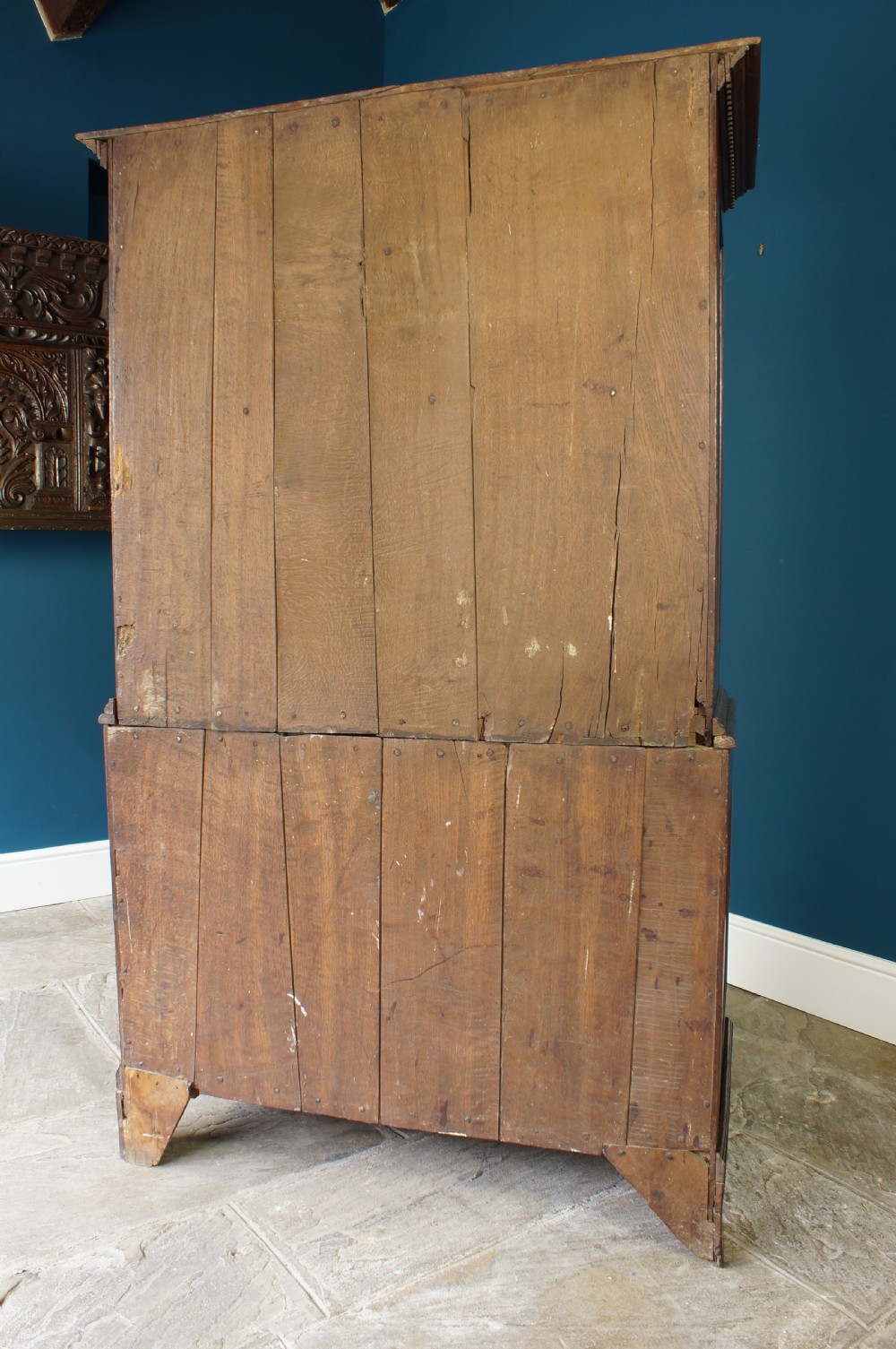 Small 18th Century Oak Tallboy View VIII