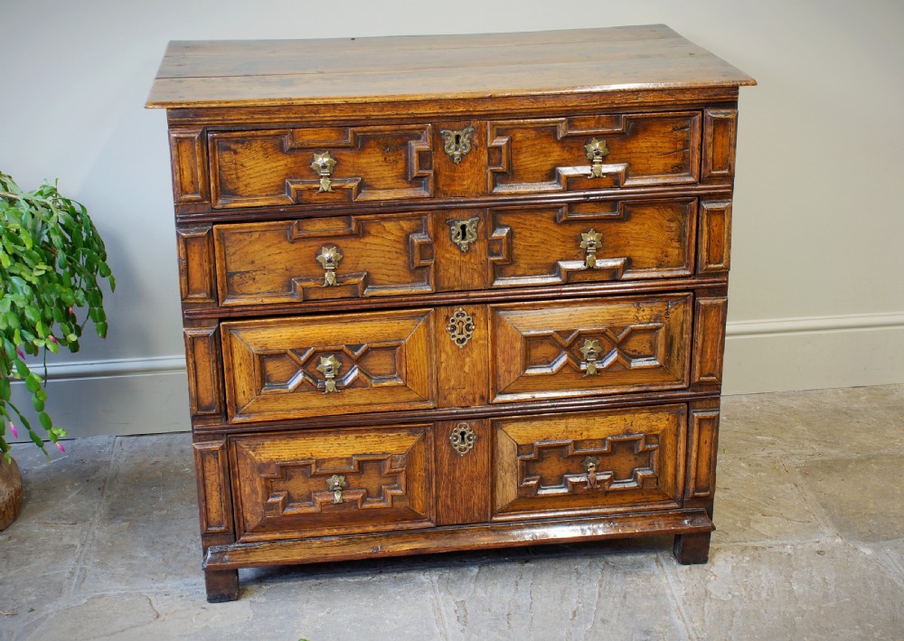 17th Century Cushion Moulded Chest Of Drawers View V
