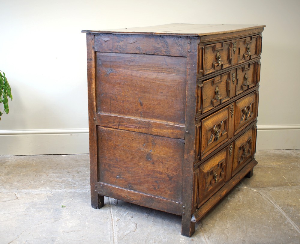 17th Century Cushion Moulded Chest Of Drawers View VI