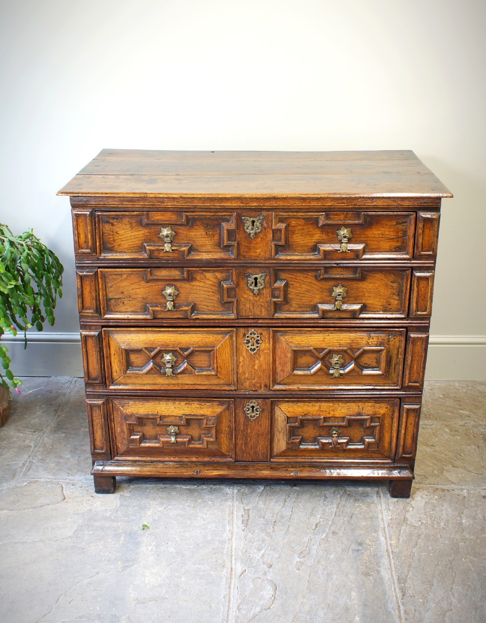 17th Century Cushion Moulded Chest Of Drawers View IX