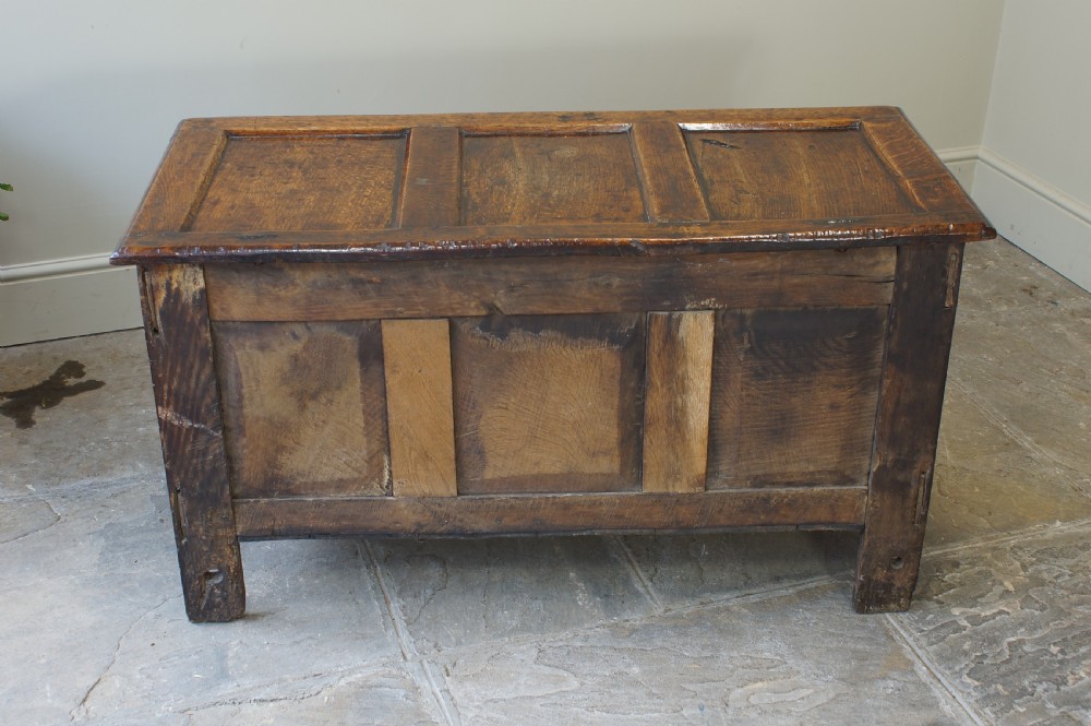 A Rare 17th Century Oak Coffer. View IX
