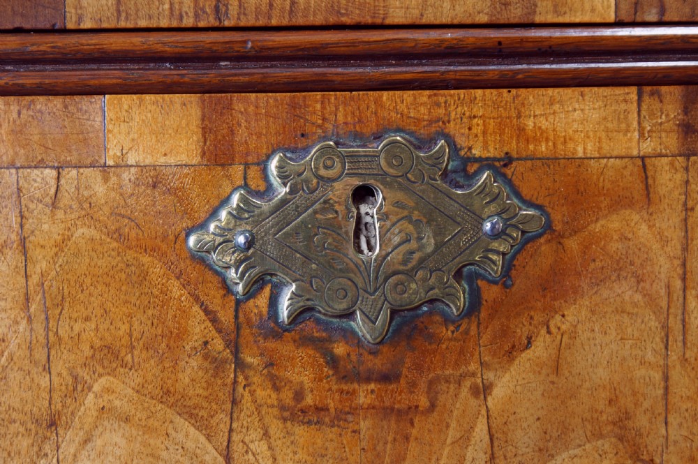 Early 18th Century Walnut And Oak Chest On Stand View XI