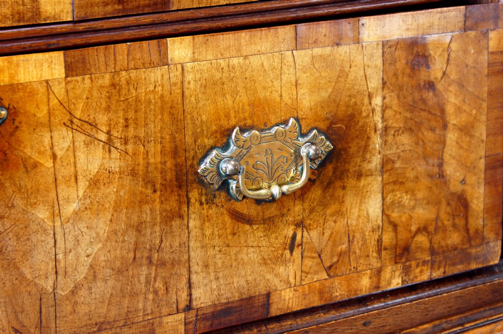 Early 18th Century Walnut And Oak Chest On Stand View XII