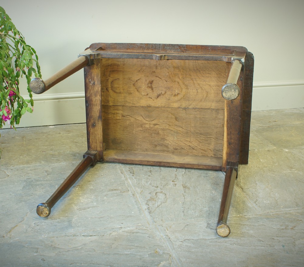Georgian Oak Padfoot Lowboy View VII