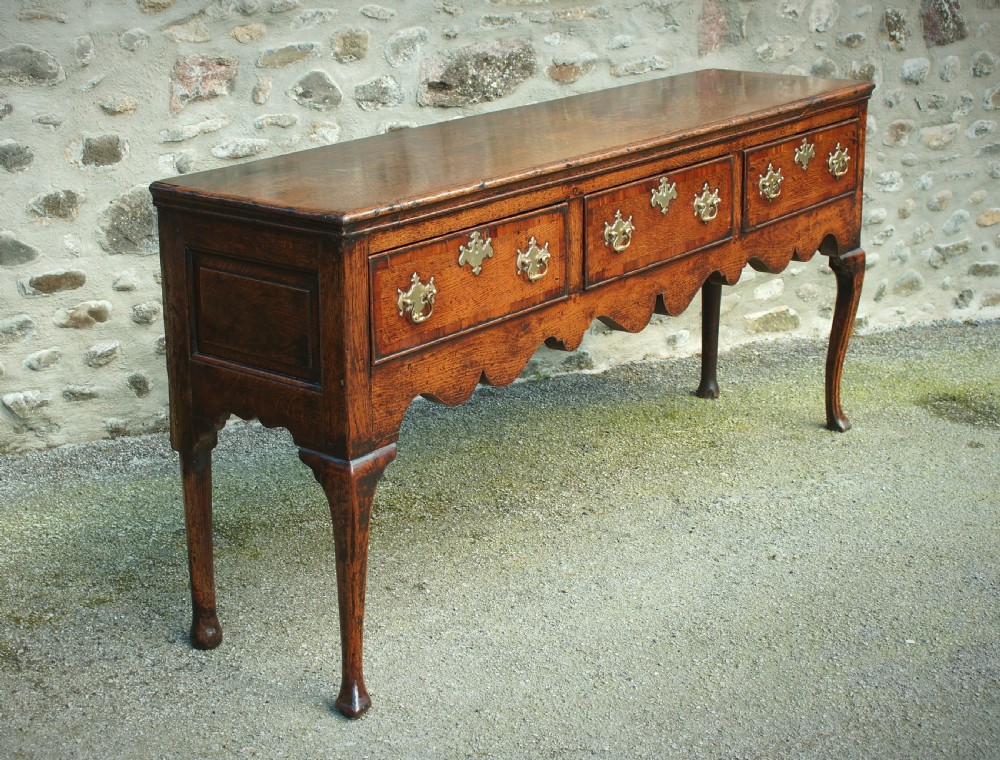 18th Century Oak Dresser Base View IV