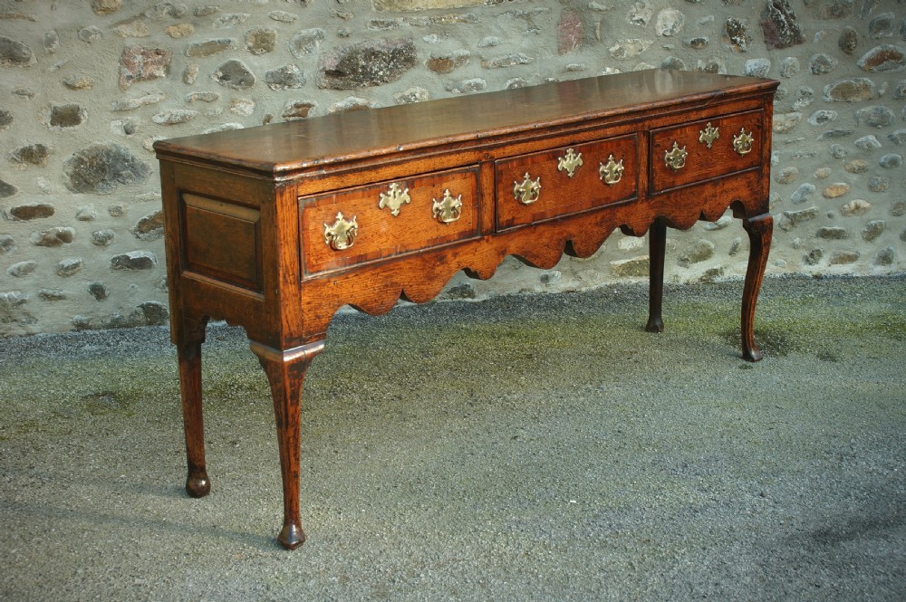18th Century Oak Dresser Base View VII