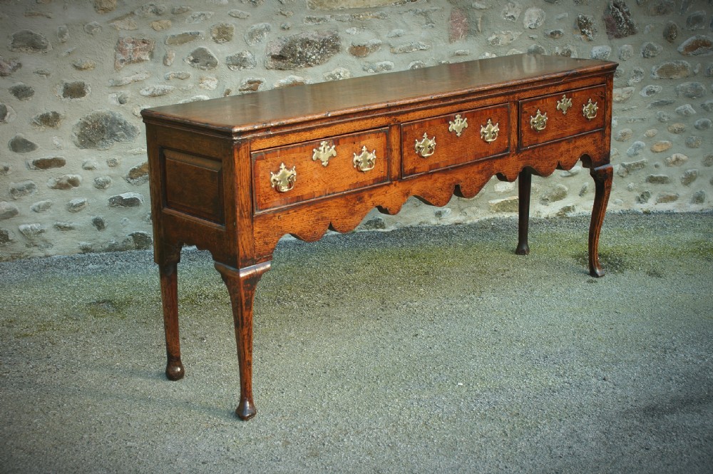 18th Century Oak Dresser Base View XIII