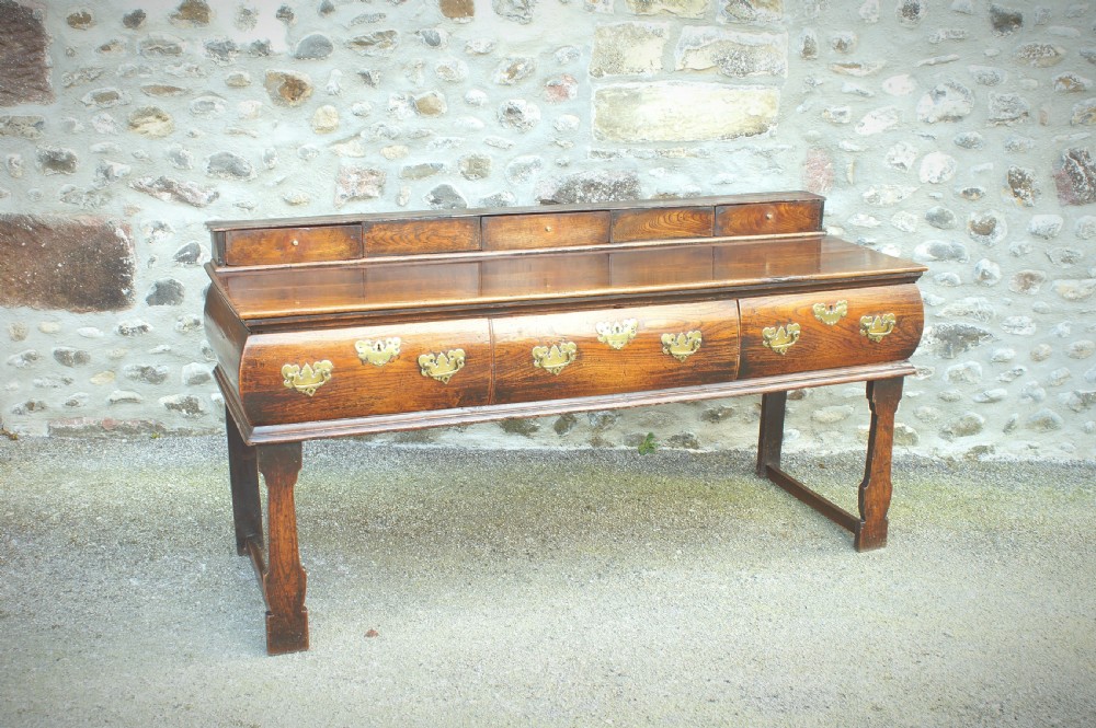 A Rare Late 17th Century Elm Dresser. View III