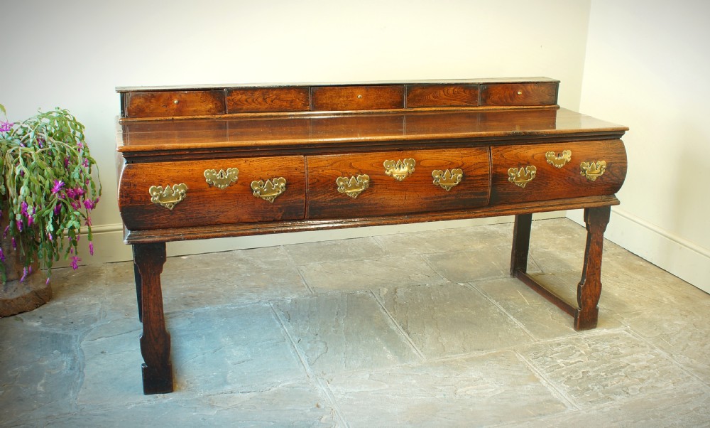 A Rare Late 17th Century Elm Dresser. View XV