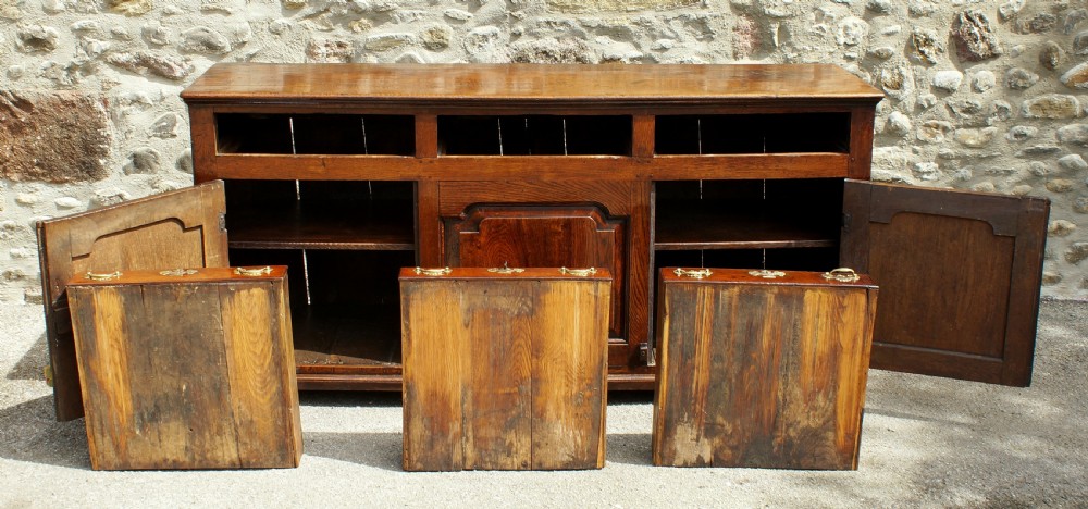 18th Century Oak Dresser Base  View VII