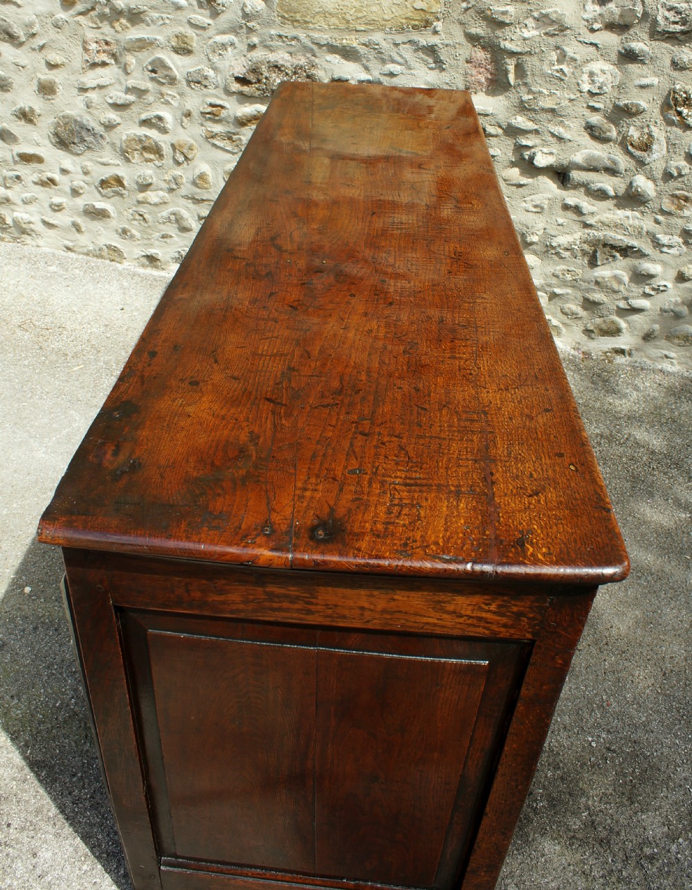 18th Century Oak Dresser Base  View IX