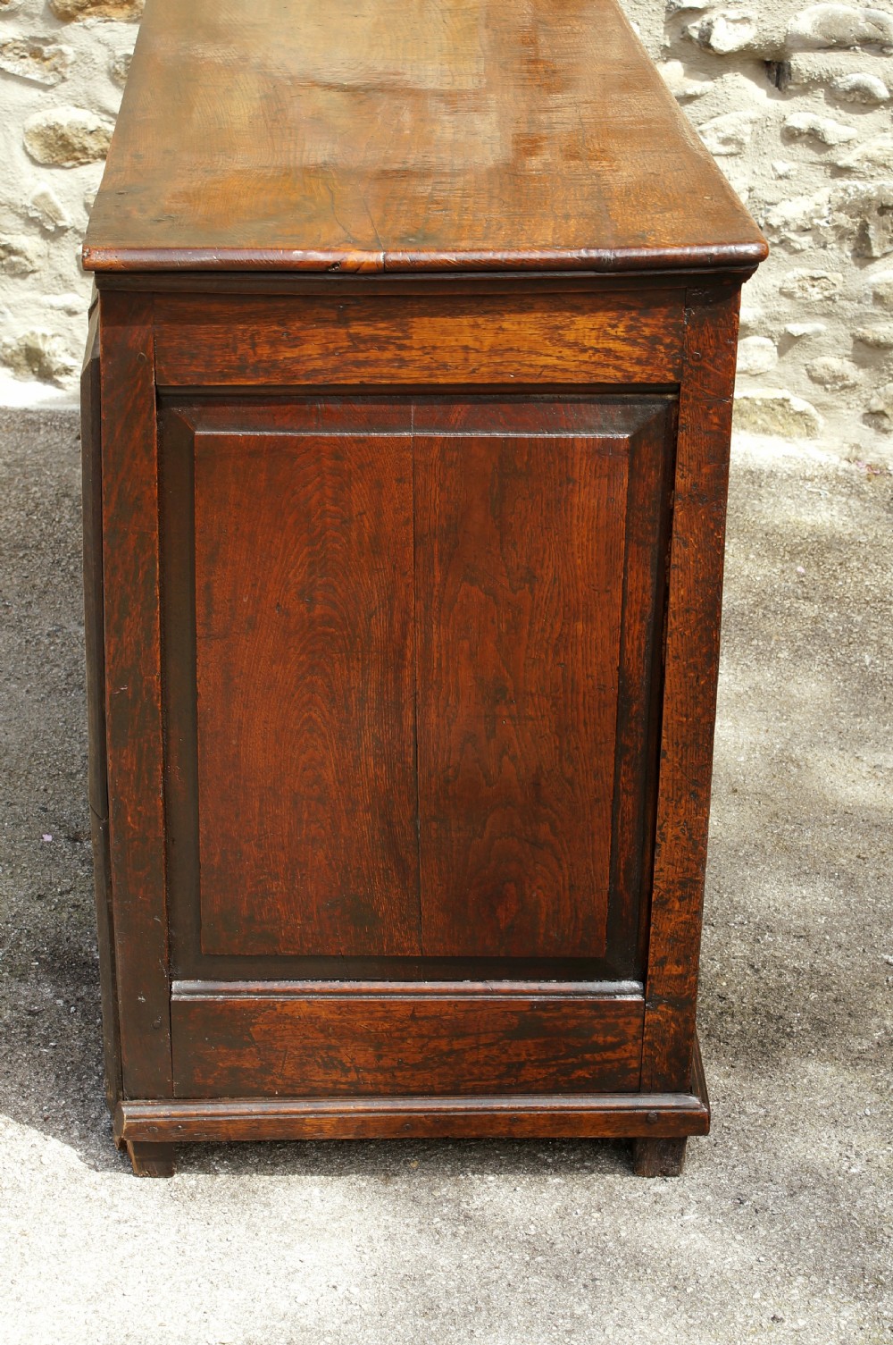 18th Century Oak Dresser Base  View X