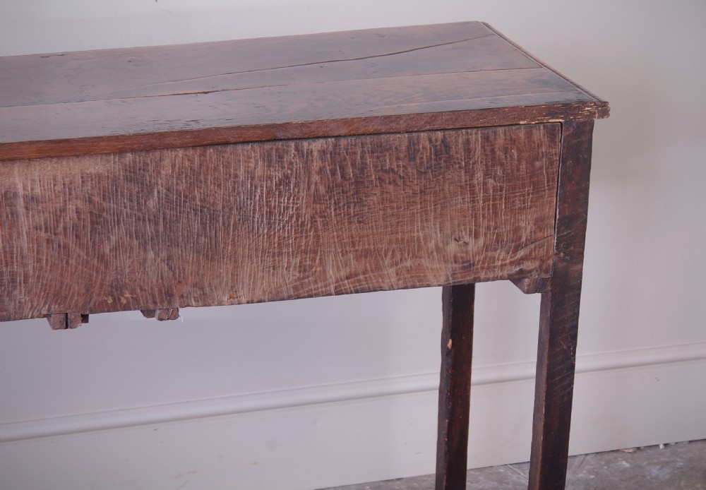 Georgian Oak Square leg Dresser Base View X